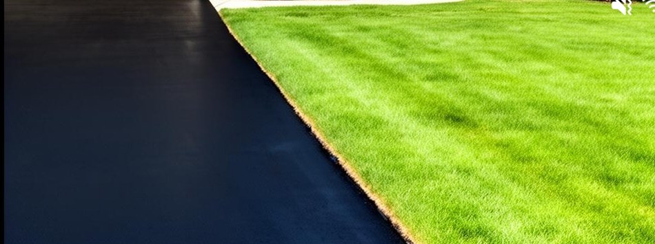 After — Driveway · Sealcoat