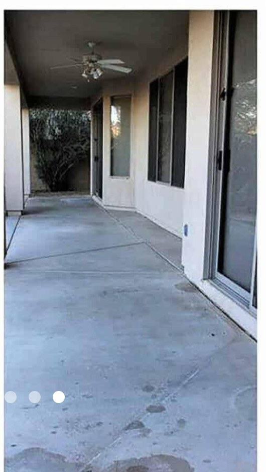 Before — Patio · Decorative Flake