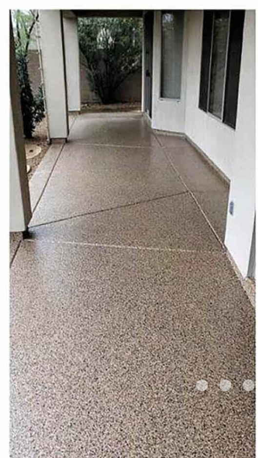 After — Patio · Decorative Flake